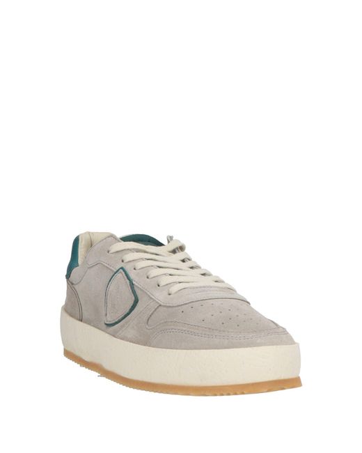 Philippe Model White Trainers for men