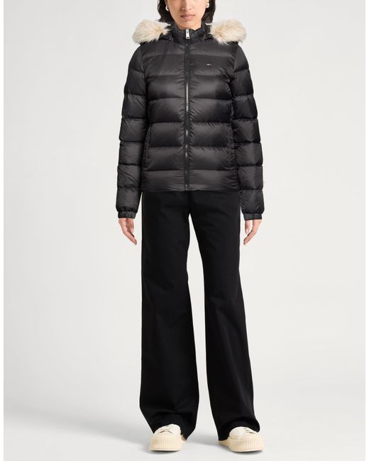 Tommy Hilfiger Black Puffer Polyamide