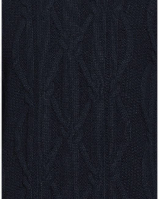 Peuterey Blue Turtleneck Wool, Polyamide for men