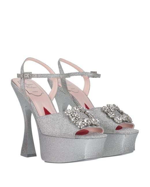 Roger Vivier Gray Sandals