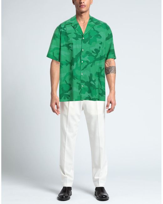 Camisa Valentino Garavani de hombre de color Green