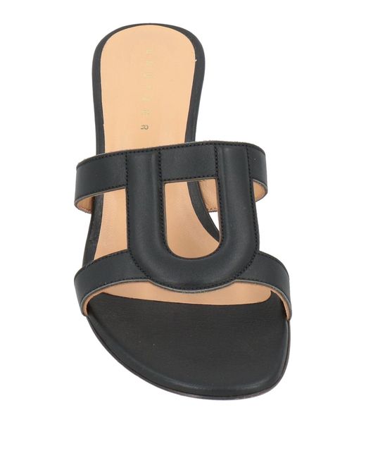 Unützer Black Sandals