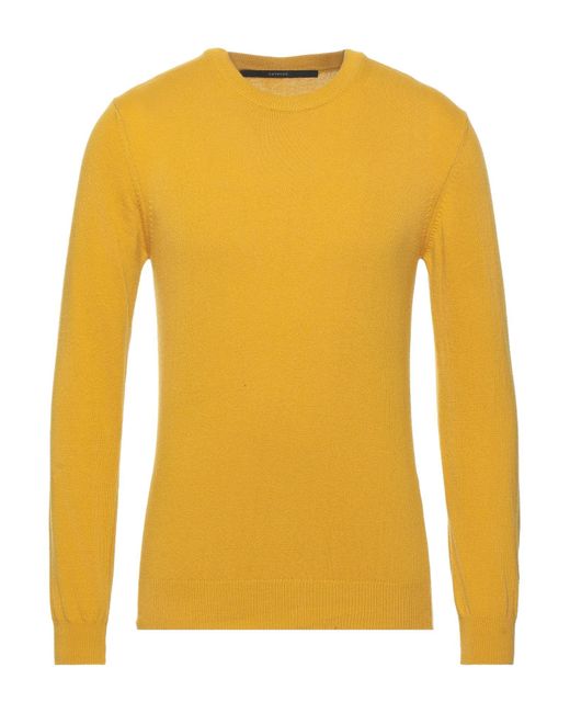 Bellwood Yellow Sweater for men