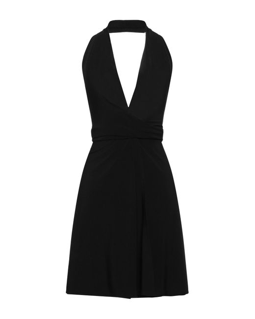 Norma Kamali Black Mini Dress
