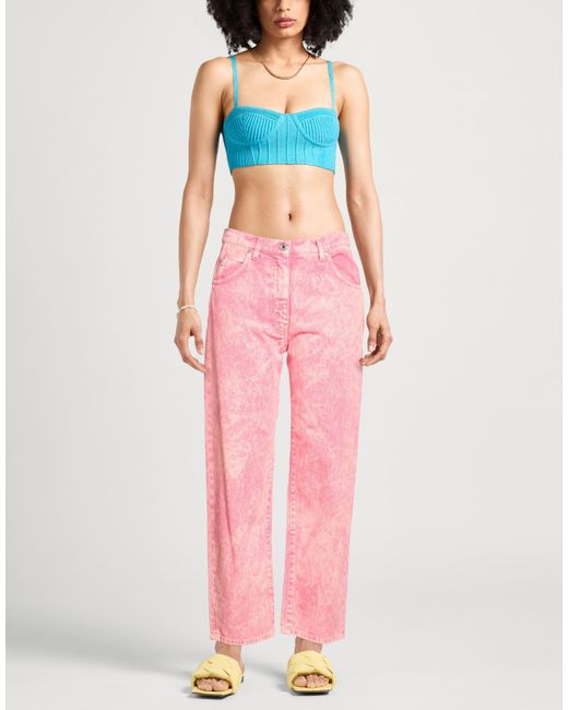 MSGM Pink Jeans