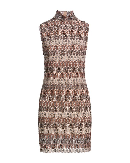 Missoni Brown Mini Dress