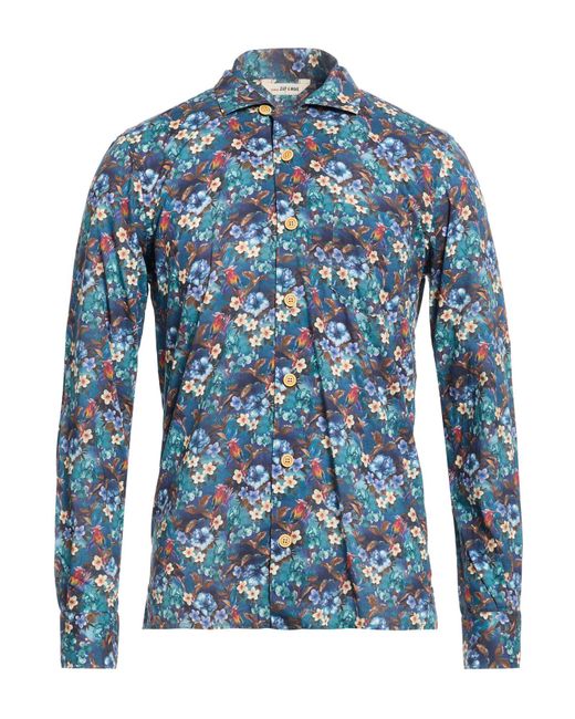 ZIP CODE 36061 Blue Shirts for men