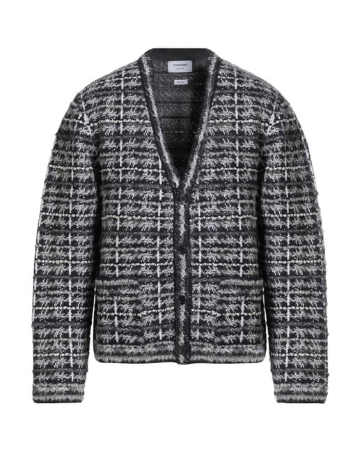 Thom Browne Black Cardigan for men