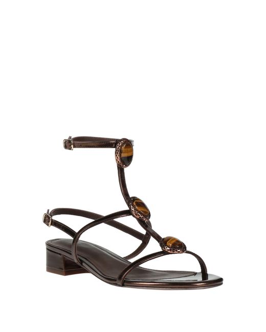 Lola Cruz Brown Sandals
