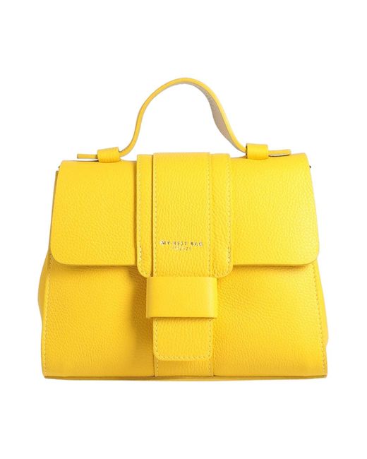 My Best Bags Yellow Handbag