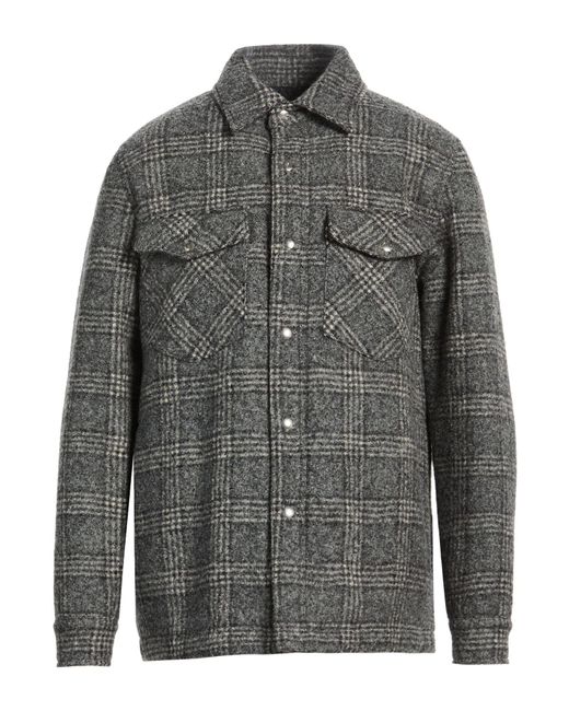 Department 5 Gray Jacket Virgin Wool for men