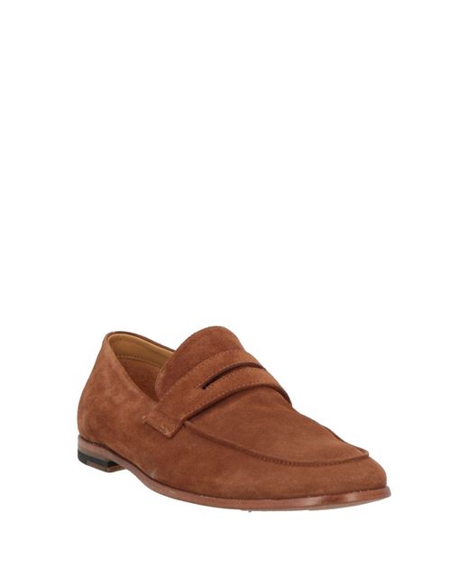 Sturlini Brown Tan Loafers Leather for men