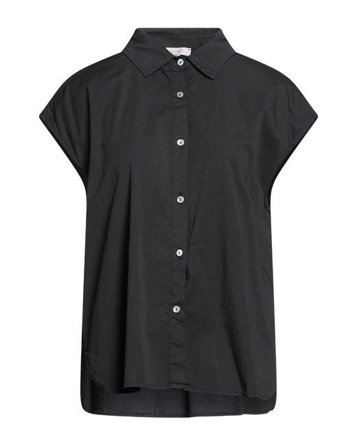 Crossley Black Shirt Cotton, Elastane