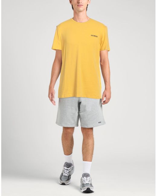 Bikkembergs Yellow T-shirt for men