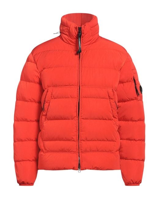 C P Company Red Puffer for men