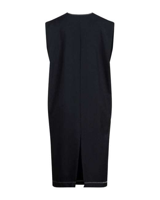 Marni Black Midi-Kleid