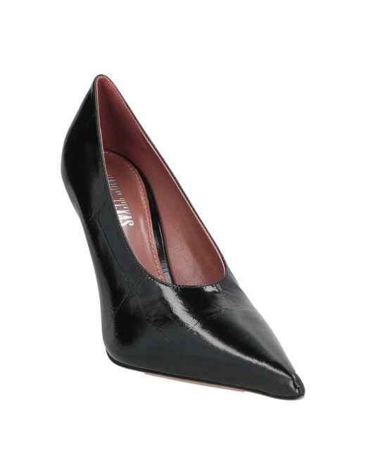 Paris Texas Black Pumps Leather