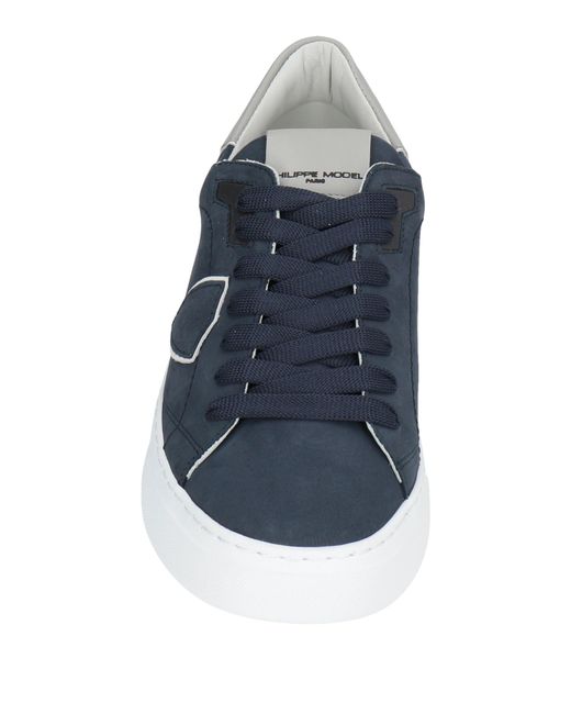 Philippe Model Blue Trainers for men