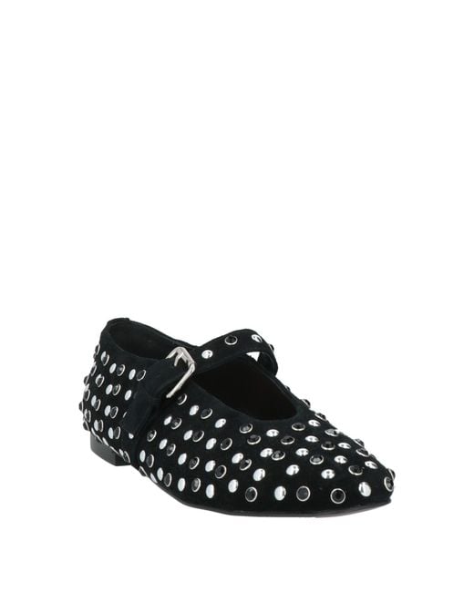 Bibi Lou Black Ballet Flats