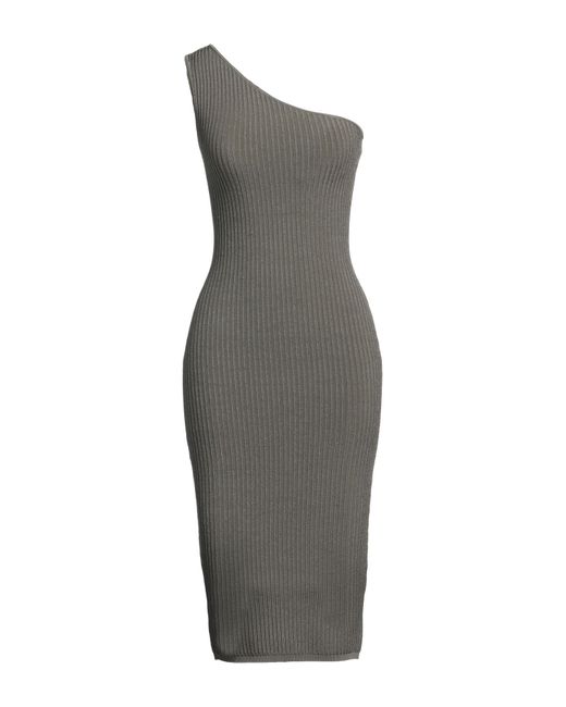 Vestido midi MARCIANO BY GUESS de color Gray