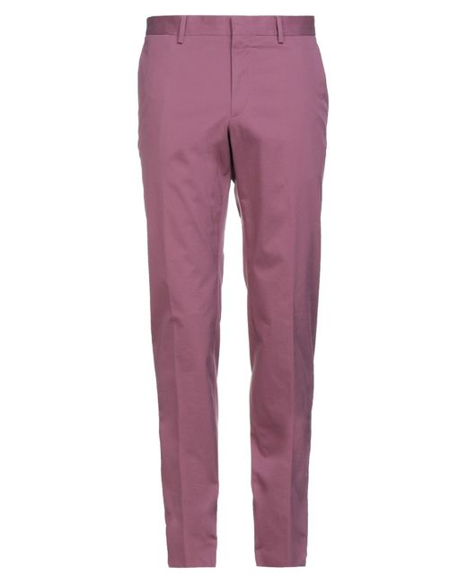 Zegna Purple Pants for men