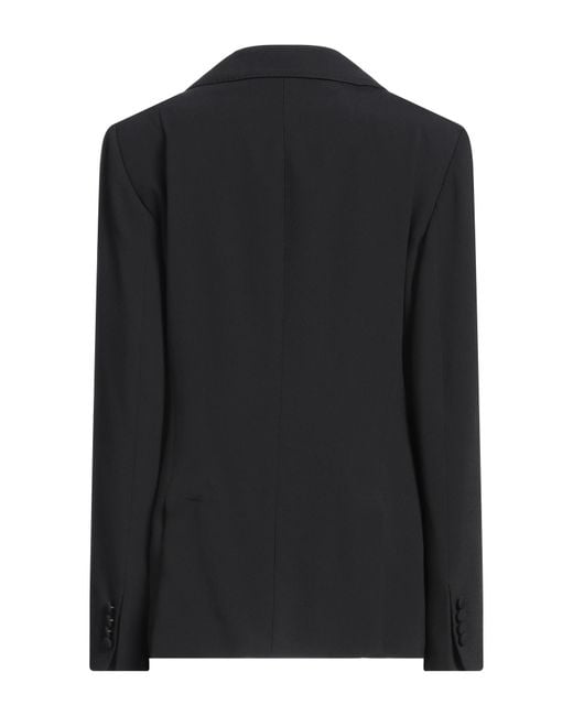 Etro Black Blazer Viscose, Acetate, Elastane