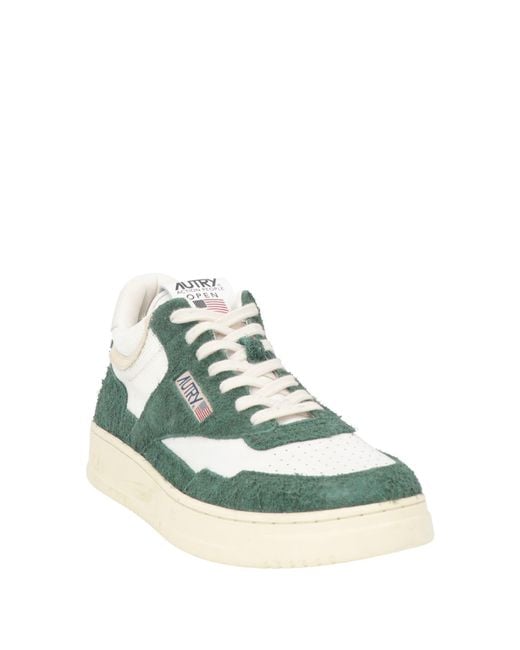 Autry Green Sneakers Goat Skin for men