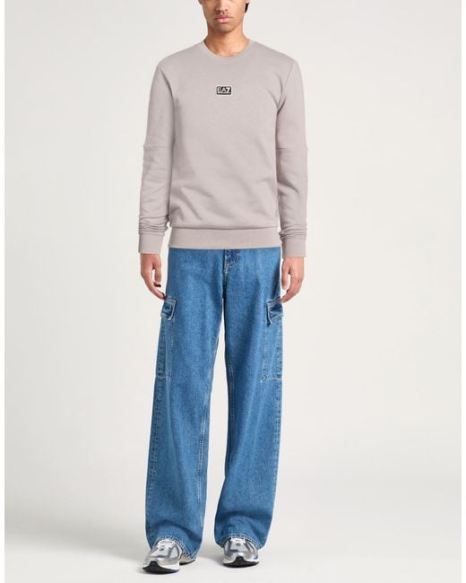 EA7 Gray Sweatshirt for men