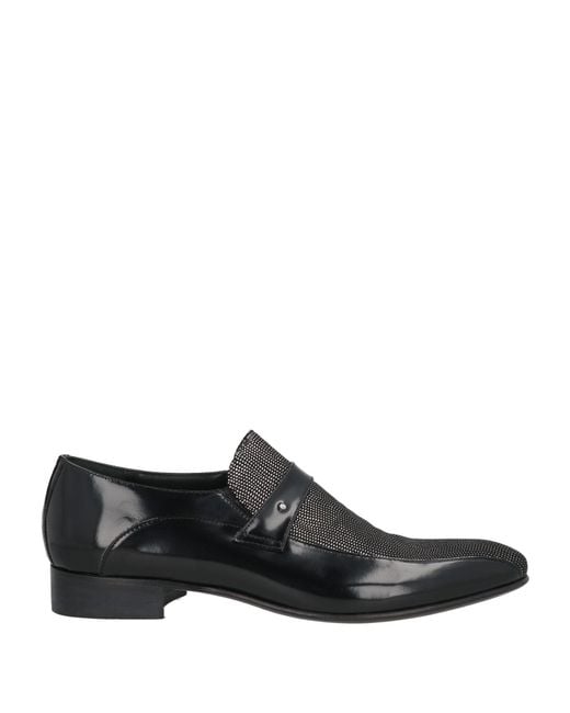 F.LLI CESETTI Black Loafer for men