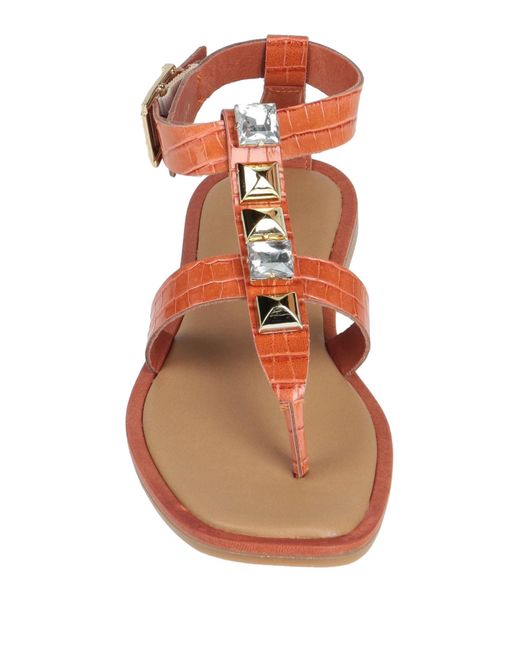 Apepazza Brown Thong Sandal