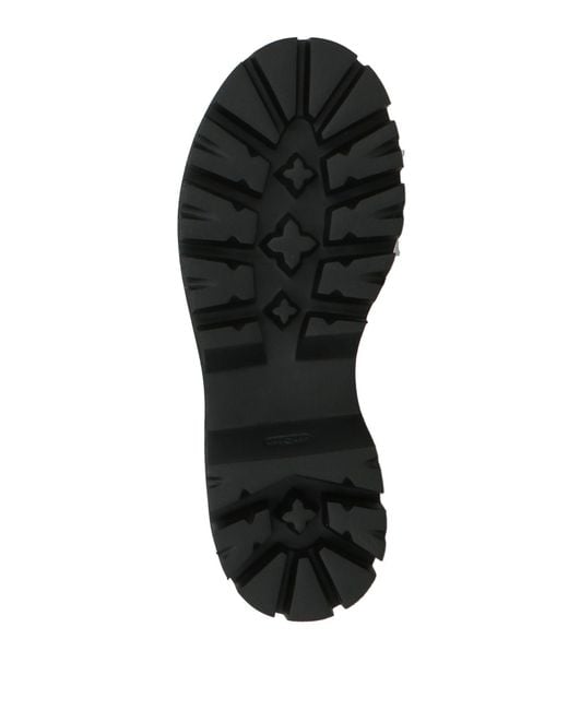 MSGM Black Lace-Up Shoes Leather