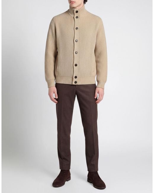 FILIPPO DE LAURENTIIS Natural Cardigan for men