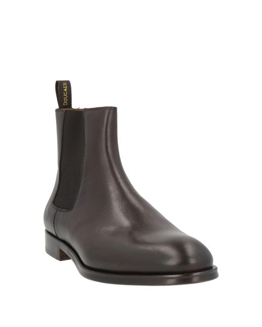 Doucal's Brown Ankle Boots for men