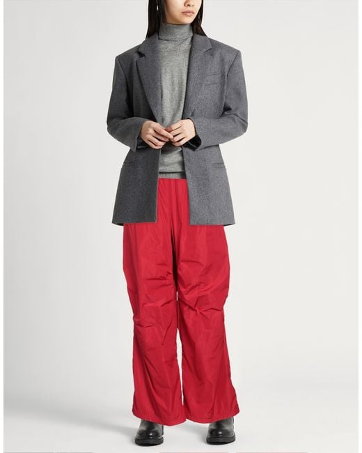 Max Mara Red Trouser