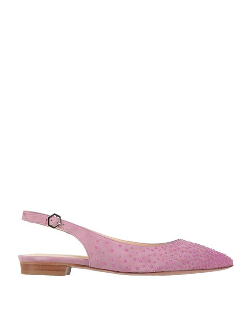 Testoni Pink Ballet Flats