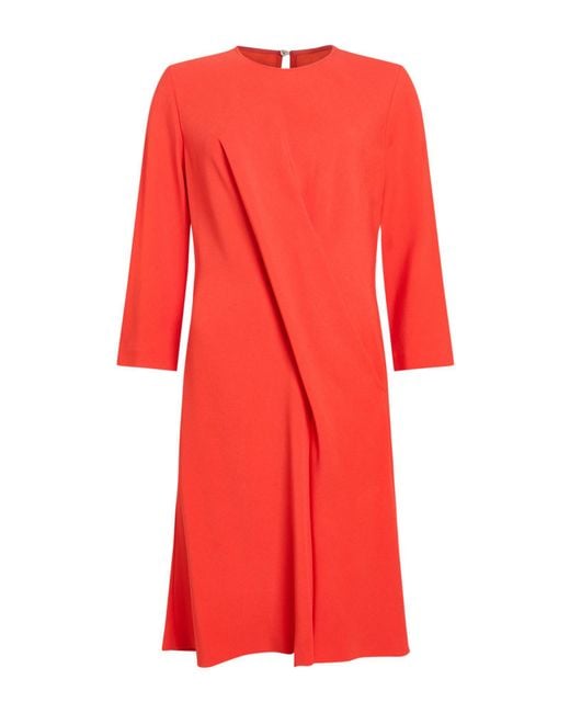 Aspesi Red Midi Dress