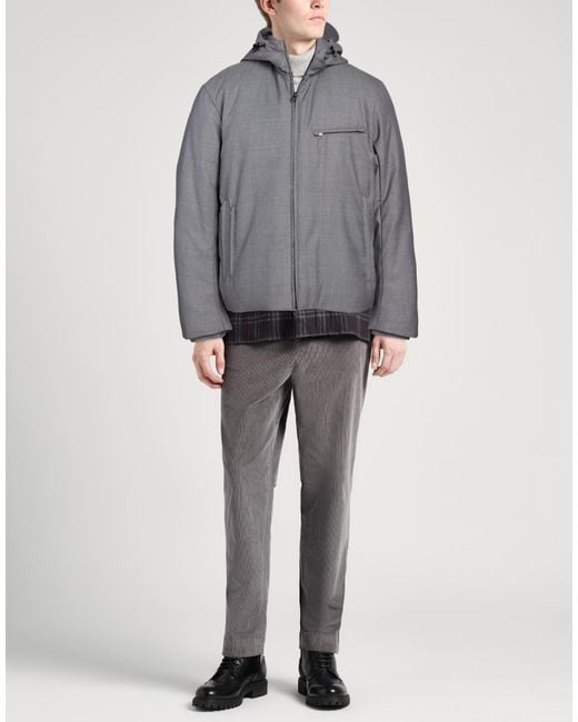 Emporio Armani Gray Puffer for men