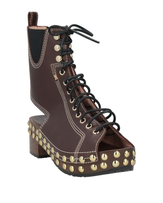 Bally Brown Ankle Boots Leather