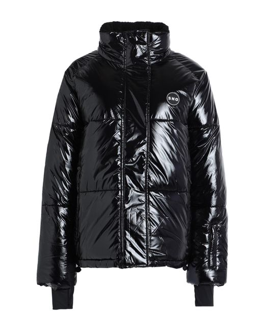 Plumífero y acolchado TOPSHOP de color Black