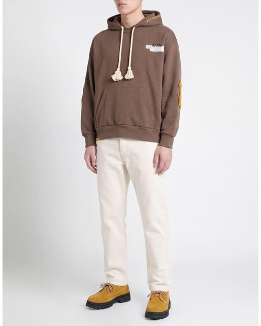 Al Ain Brown Sweatshirt Cotton for men