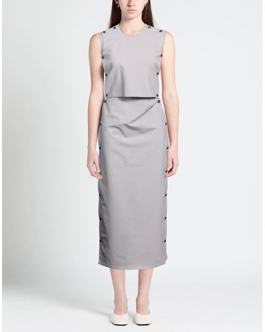 Y. Project Gray Midi Dress