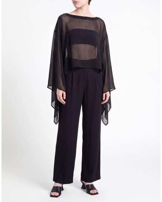 P.A.R.O.S.H. Black Cape Polyester
