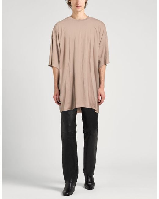 Rick Owens Natural T-Shirt for men