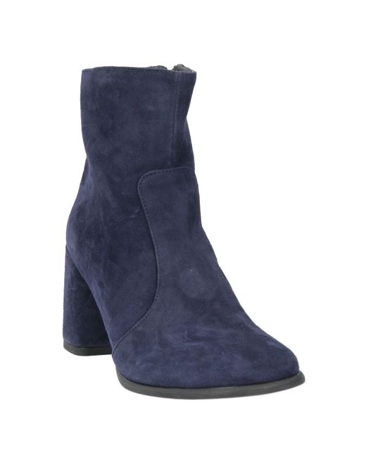 MASSIMO BALDI Blue Ankle Boots