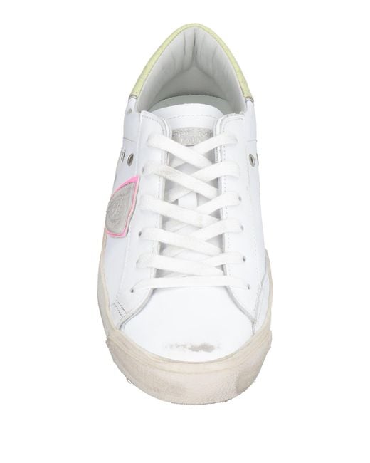 Philippe Model White Trainers