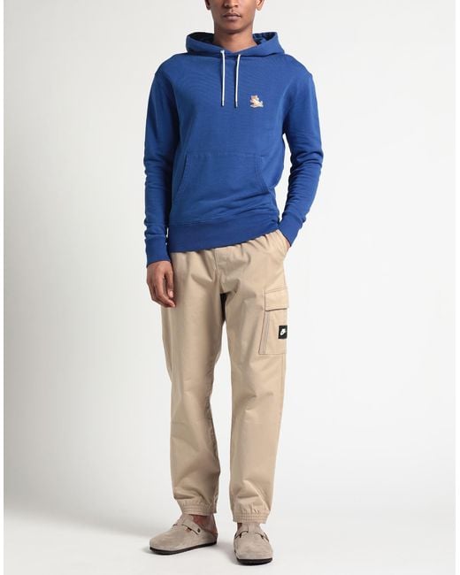 Maison Kitsuné Blue Sweatshirt for men