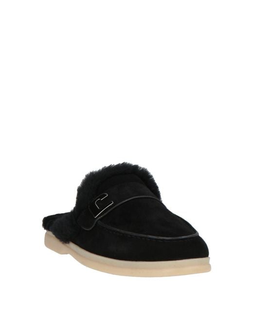 Lola Cruz Black Mules & Clogs