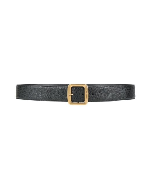 Tom Ford Black Belt for men