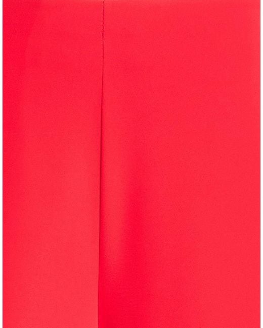 Kaos Red Pants Polyester, Elastane