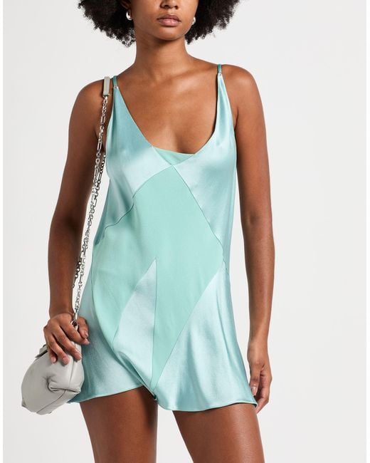 Maison Margiela Blue Playsuits